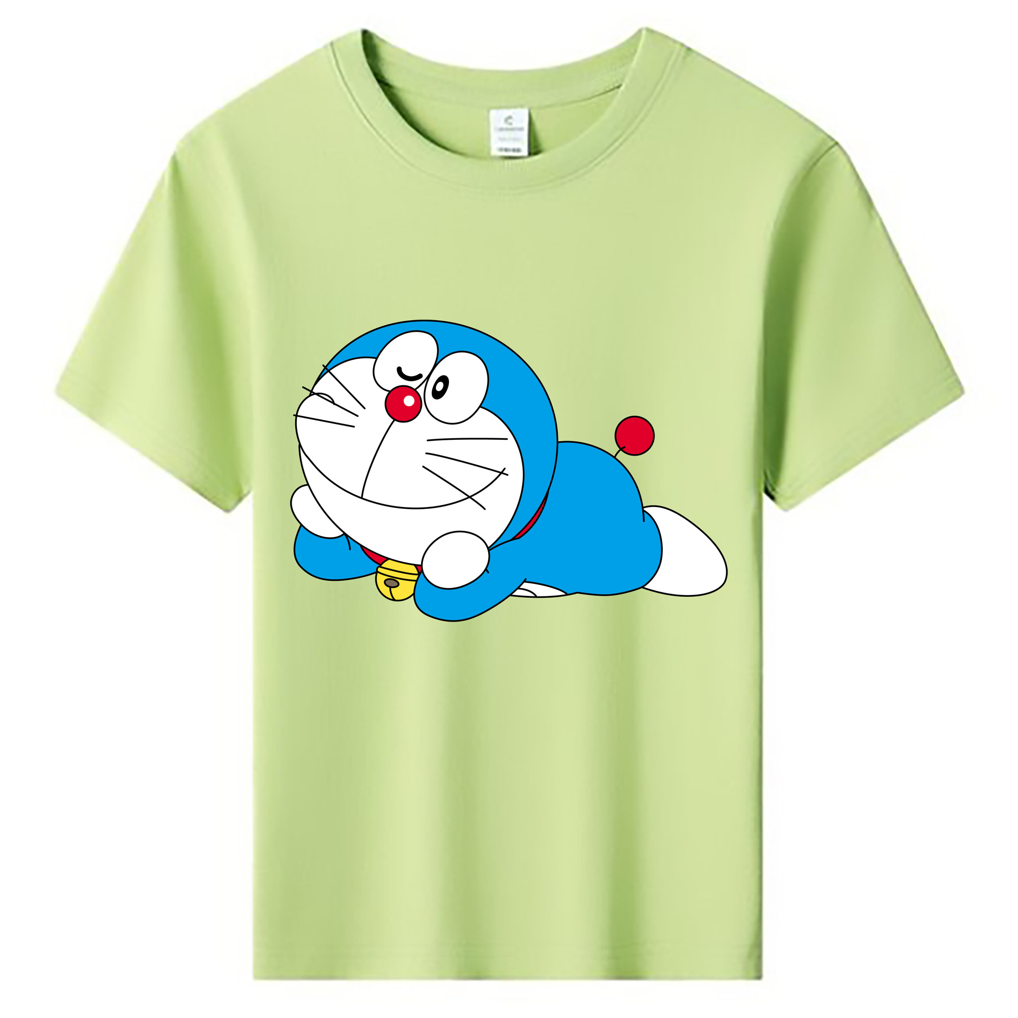 （画像用） ドラえもん Doraemon 綿100％キッズTシャツ（フロントプリント）